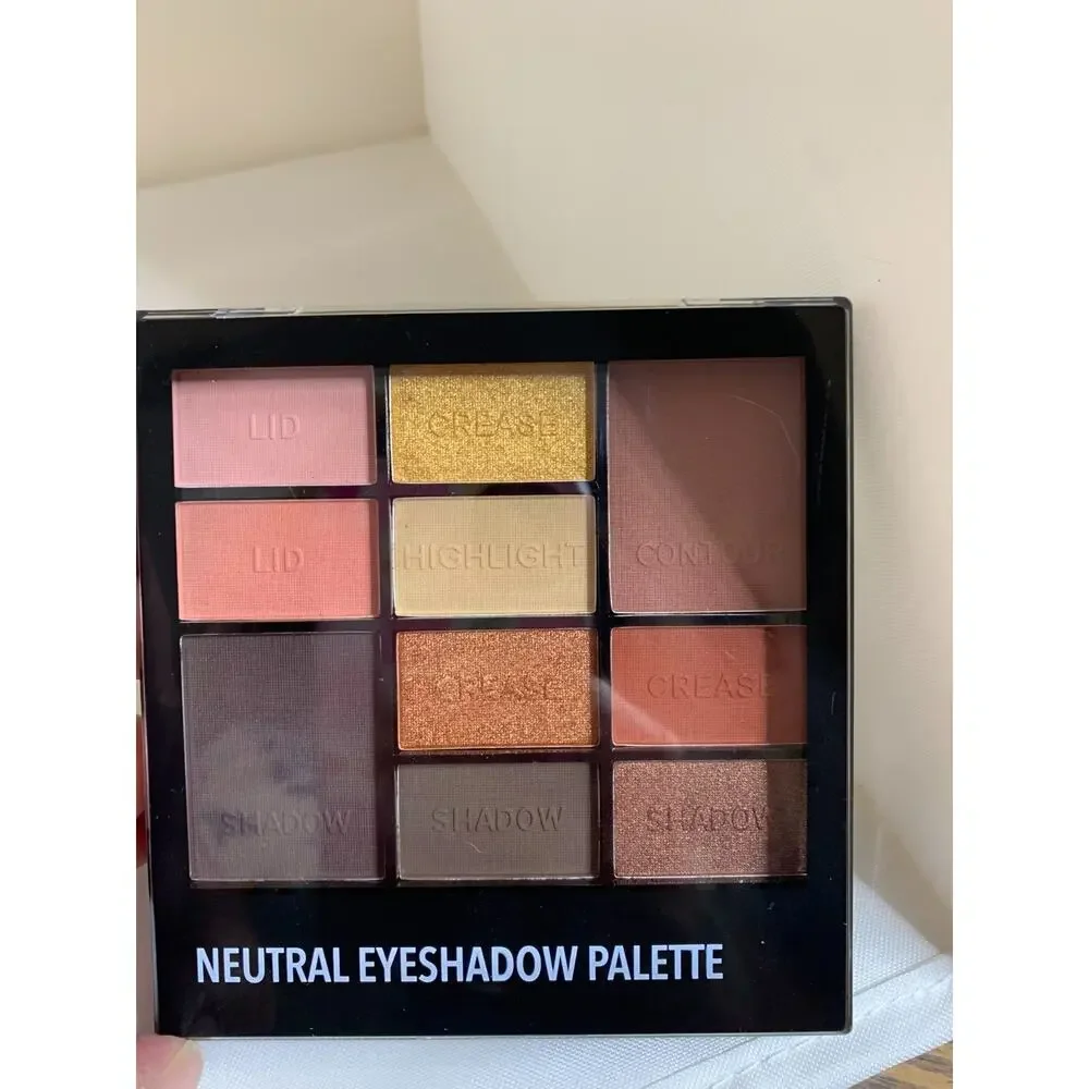 Bold Eye Shadow Palette Neutral Highlight, Contour eye & Face Palette